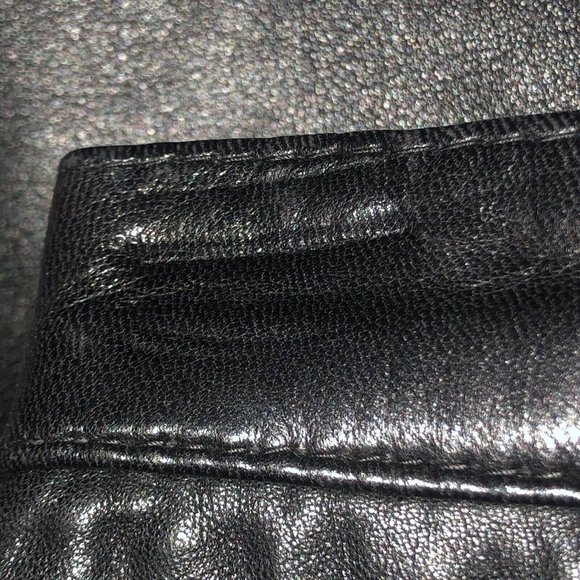 Siena Leather Skirt Womens 6 Used Black - Picture 5 of 16